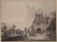 Y 010
<br/>
De ruïne van Huis Heemstede
<br/>
<em>Kerkhoff, Daniël (1766-1821)</em>